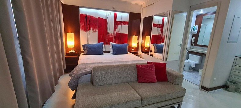 Flat International Av. Ibiraquera, 2534 ⭐⭐⭐⭐