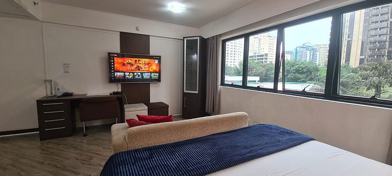 Flat International Av. Ibiraquera, 2534 ⭐⭐⭐⭐