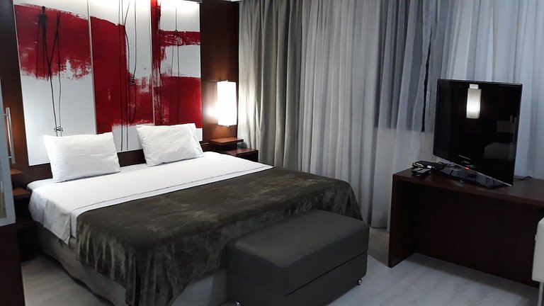 Flat International Av. Ibiraquera, 2534 ⭐⭐⭐⭐ UH815